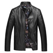 High-end 2025 autumn new genuine leather leather clothing casual motorcycle clothing men's leather jacket wholesale men's motorcycle leather jacket - Image 5