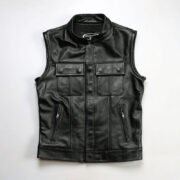 Club Harley vest Sons of Anarchy genuine leather vest men's plus size first layer cowhide motorcycle vest
