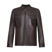 Lei Jun leather jacket same style 2025 spring new genuine leather leather jacket retro men's jacket - Image 5